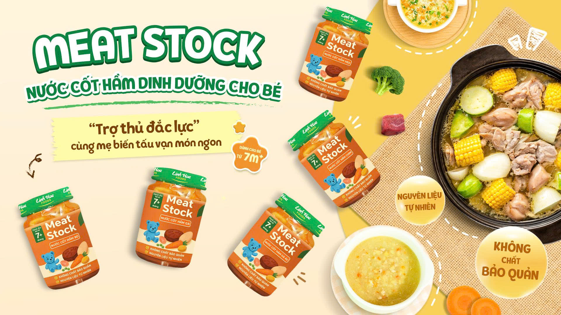 Meat Stockfood Meat stock - LINH HOA FOODS